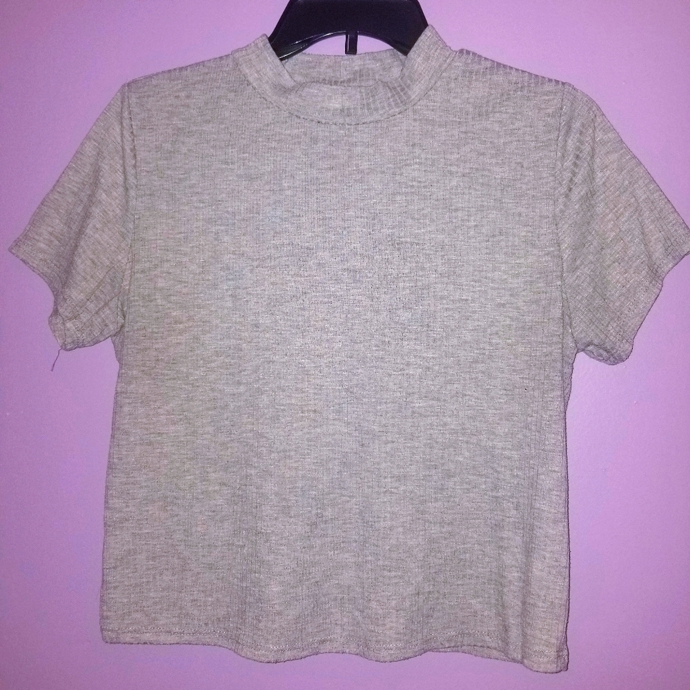 Ribbed Crop Top